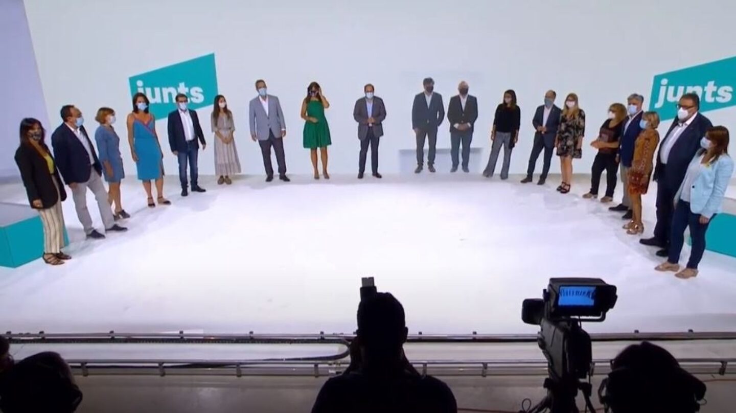 El dia 25 de juliol de 2020, en el Congrés fundacional de Junts per Catalunya com a partit polític.